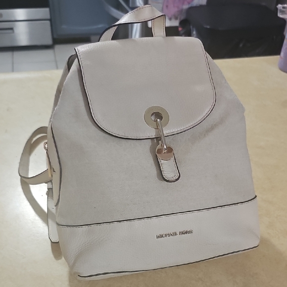 Michael Kors Off-White Backpack - Picture 1 of 8